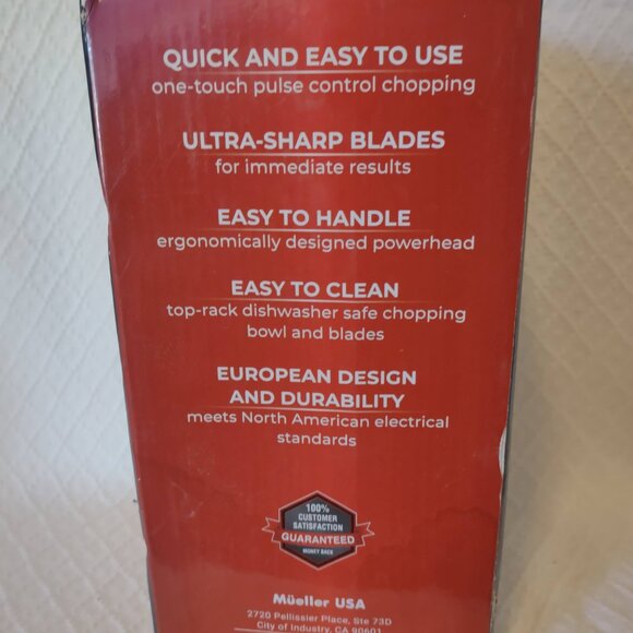 Mueller Austria Ultra Chop Food Chopper FC-500 UNUSED in Box - Picture 2 of 8